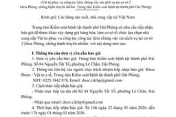 164/TM-KSBT TMBG vật tư phục vụ tiêm chủng văcxin tại CS2