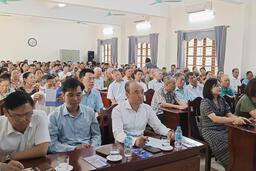 Truyền thông phòng chống tác hại thuốc lá cho 600 hội viên Hội Nông dân