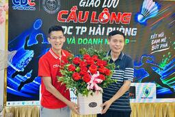 Công đoàn CDC tổ chức giao lưu cầu lông