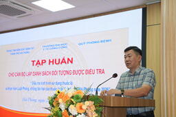 Hải Phòng tập huấn điều tra tình hình sử dụng thuốc lá năm 2026