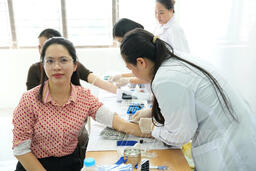 CDC Hải Phòng khám sức khỏe định kỳ cho cán bộ, người lao động