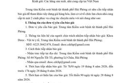 2022 Thư mời báo giá tủ mát 2 cánh để bảo quản hoá chất, sinh phẩm