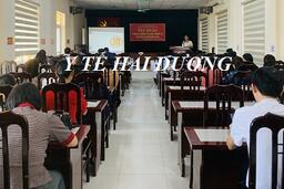 Tập huấn phòng chống tác hại thuốc lá cho giáo viên huyện Bình Giang