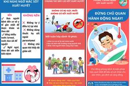 Thông điệp Phòng, chống bệnh sốt xuất huyết